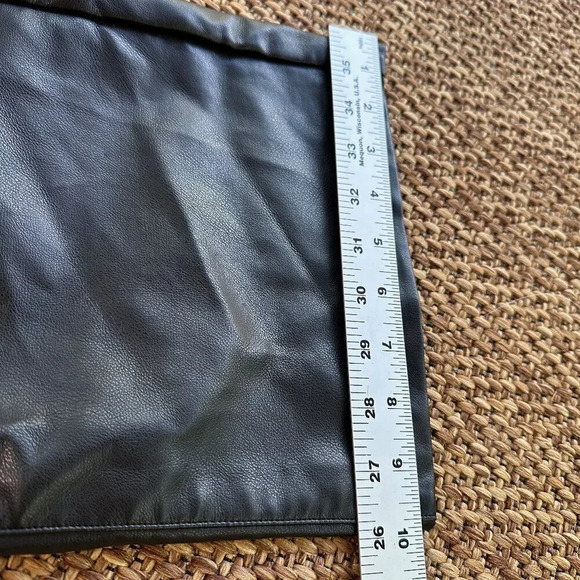 WAYF X Jourdan Sloane Faux Leather Pants in Black Size Large - Picture 6 of 8